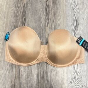 Bali Bra 42D Womens One Smooth U Strapless Bra 7-Way Multiway Underwire